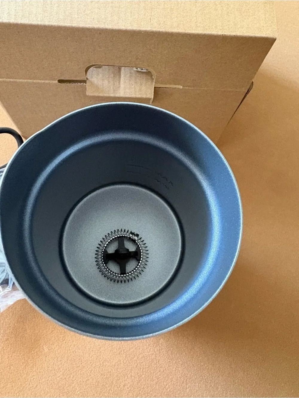 Keurig Black and Silver Electric Milk Frother